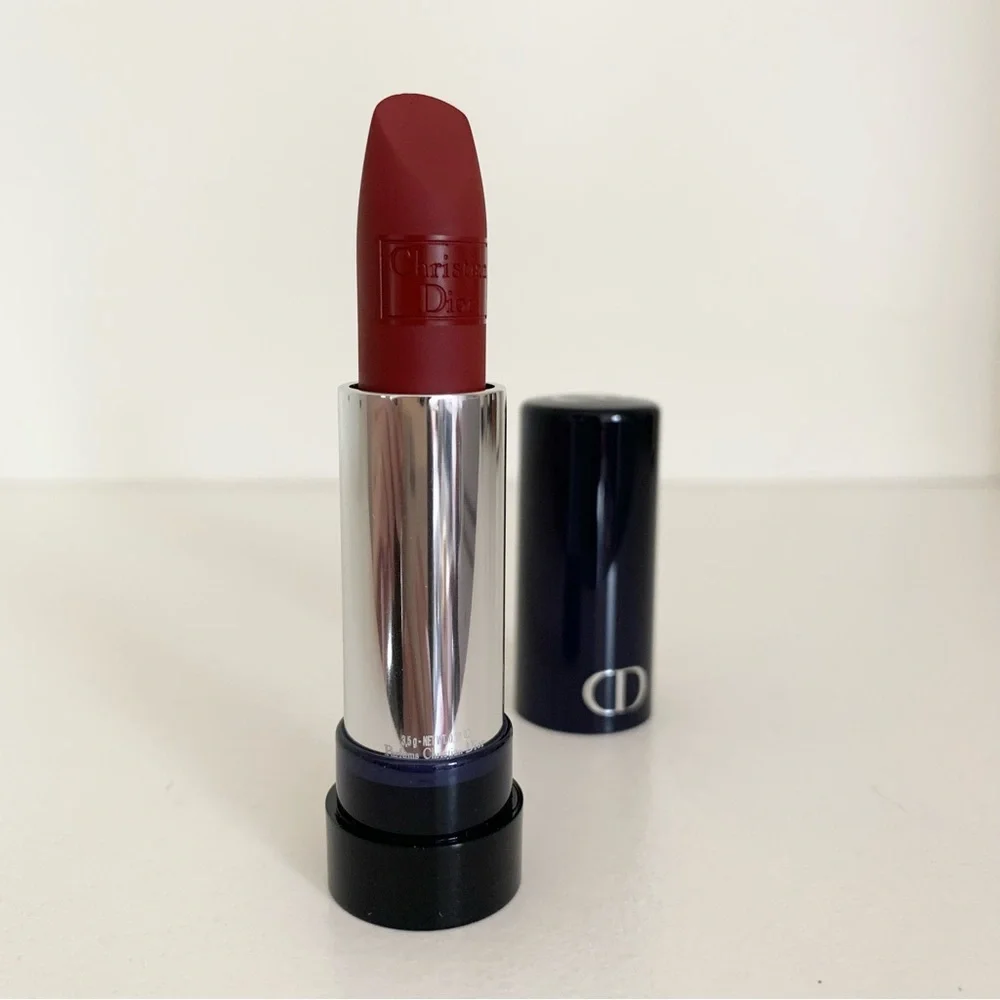 NWOT Rouge Dior matte red lipstick full size 858